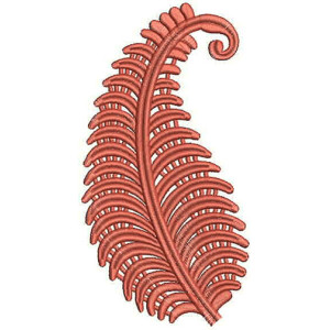 Paisley Applique Embroidery Pattern