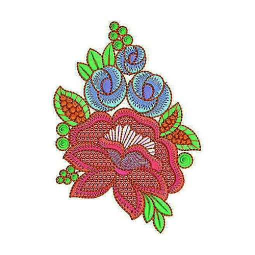 Aztec Dress Shoulder Embroidery Applique Design Aztec Dress Shoulder Embroidery Applique Design