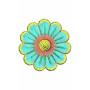 Kids Cardigan Pocket Embroidery Applique Design