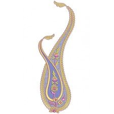Indian Jalabiya Embroidery Design