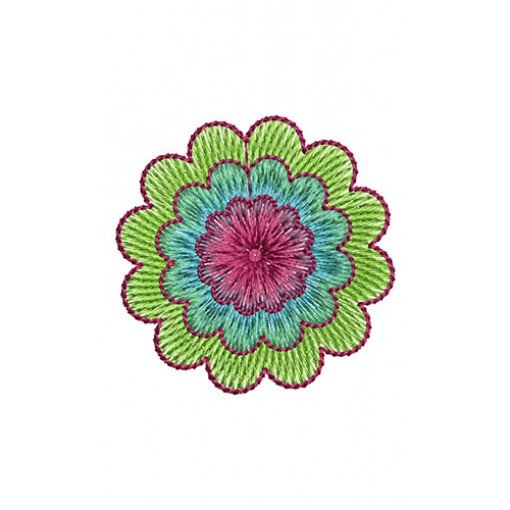 1.57 x 1.57 Inch Applique Embroidery Design