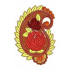 Tunic Applique Paisley Embroidery Design Tunic Applique Paisley Embroidery Design