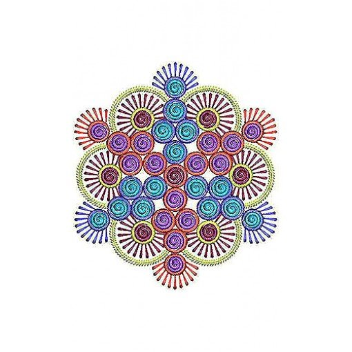 Unique Stitch Effect Applique Design Unique Stitch Effect Applique Design
