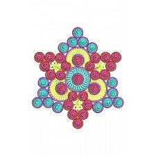 Mirror Embroidery Pattern | Applique Design Mirror Embroidery Pattern | Applique Design