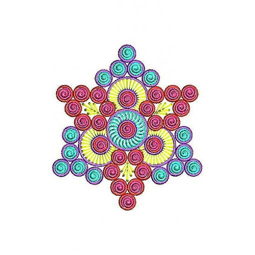 Mirror Embroidery Pattern | Applique Design Mirror Embroidery Pattern | Applique Design
