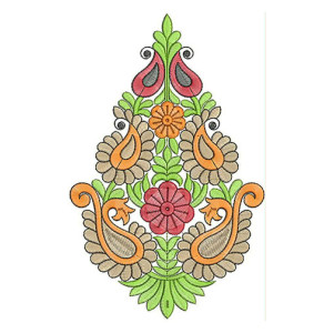 10.78 x 6.88 Inch Applique Embroidery Design