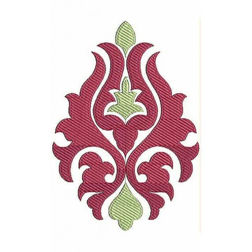 6.88 x 4.84 Inch Applique Embroidery Design