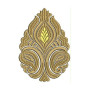 Cushion Pattern Applique Embroidery Design