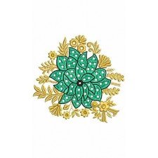4.74 x 4.96 Inch Applique Embroidery Design