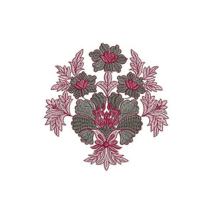 5.86 x 5.74 Inch Applique Embroidery Design
