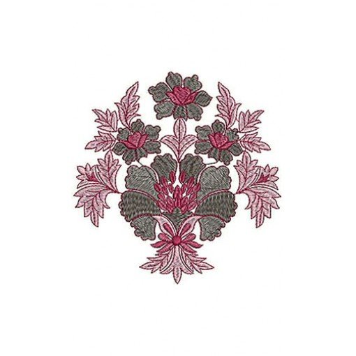 5.86 x 5.74 Inch Applique Embroidery Design