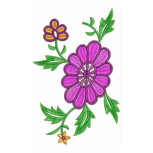 10 x 6.37 Inch Applique Embroidery Design
