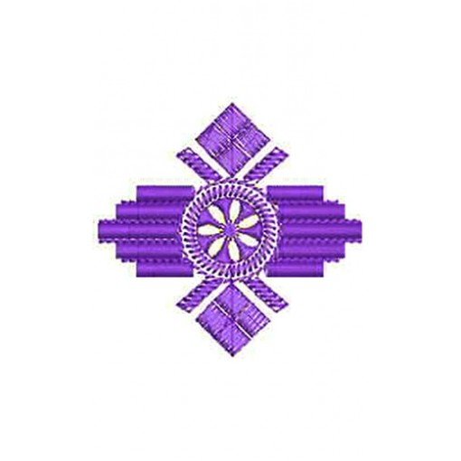 2.63 x 2.75 Inch Applique Embroidery Design