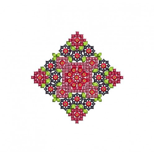 Cross Stitch Table Cloth Embroidery 7283