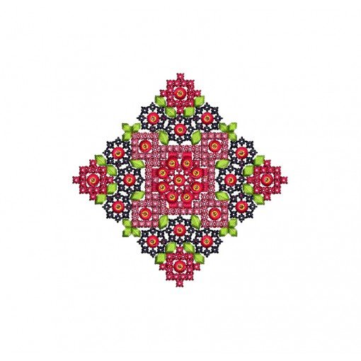 Cross Stitch Table Cloth Embroidery 7283