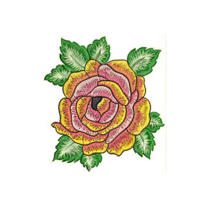 5.07 x 4.52 Inch Applique Embroidery Design
