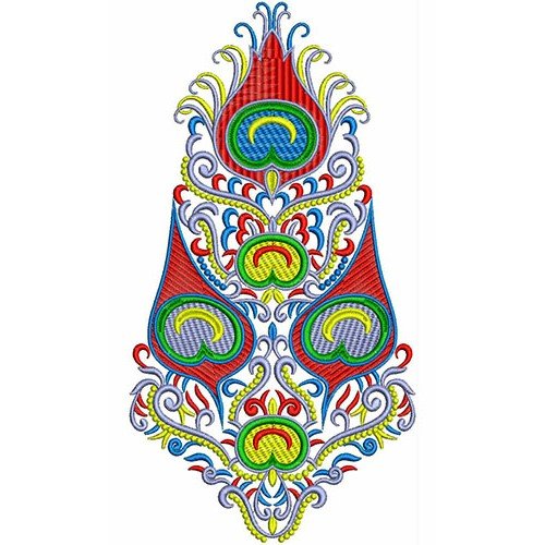 Pakistani Applique Embroidery Design