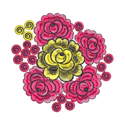 Applique Embroidery Design 7389