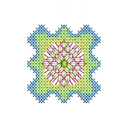 Cross Stitch Embroidery Design For Table Linens