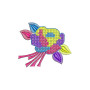Cross Stitch Embroidery For Golf Bags
