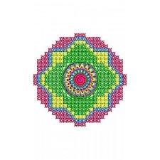 Cross Stitch Patch Embroidery For Bathroom Towels
