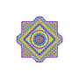 Cross Stitch Embroidery Table Cloth