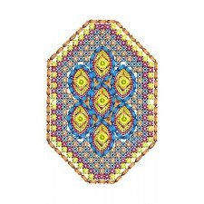 Cross Stitch Patch Machine Embroidery