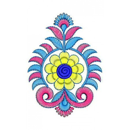 Beautiful Applique Embroidery Design