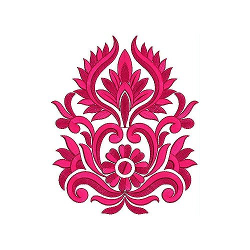 Damask Embroidery Design