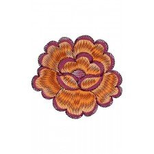 Rose Floral Applique Embroidery Design Rose Floral Applique Embroidery Design