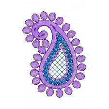 Fashion Paisley Applique Embroidery Design Fashion Paisley Applique Embroidery Design
