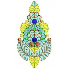 Pallu Corner Patch Applique Embroidery Design Pallu Corner Patch Applique Embroidery Design