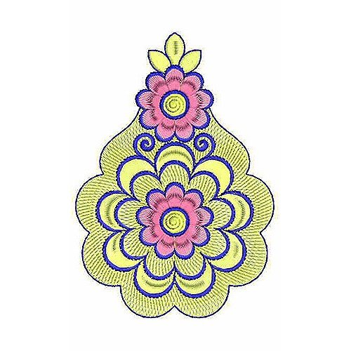 Fully Embroidery Applique Design