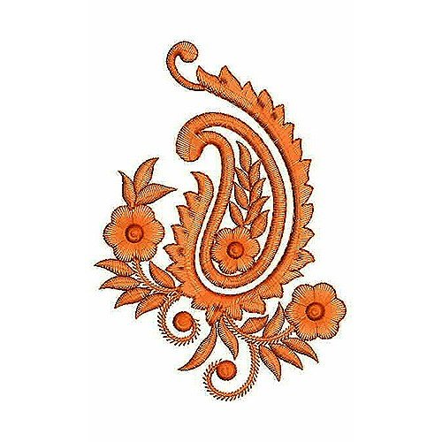 Abayas Applique Embroidery Design