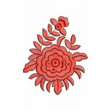 Fashion Flora White Cotton Thread Embroidery Design Fashion Flora White Cotton Thread Embroidery Design