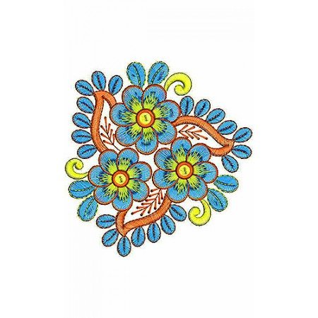 Abaya Khuzayma Latest Applique Embroidery Design