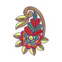 8584 Patch Embroidery Design