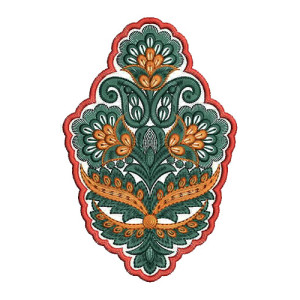 8657 Patch Embroidery Design
