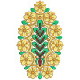 8768 Patch Embroidery Design