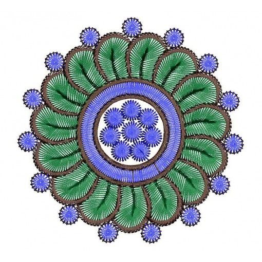 9105 Patch Embroidery Design