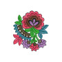 9384 Patch Embroidery Design