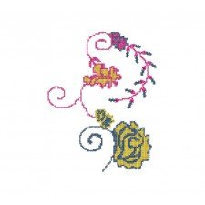 Cross Stitch Embroidery For Curtains