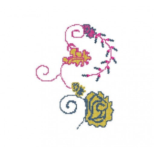Cross Stitch Embroidery For Curtains