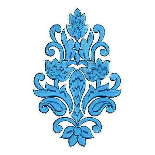 Large Floral Applique Embroidery Large Floral Applique Embroidery