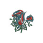 Rose Flower Embroidery
