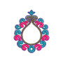 9826 Patch Embroidery Design