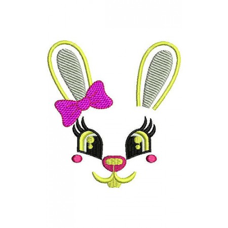 Adorable Minnie Mouse Embroidery Design 24603