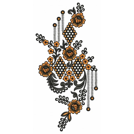 Applique Embroidery Design 25662