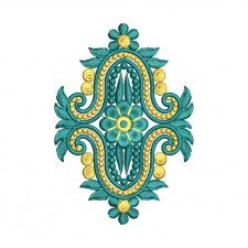 Applique Machine Embroidery Design 17120
