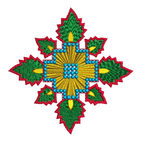 Aztec Embroidery Design